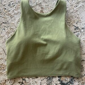 Athleta Olive Green Women's Tank Top